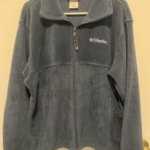 Columbia Navy Fleece Jacket. New. Men’s size M
